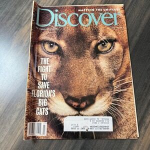 Discover Magazine July 1992 Mapping the Universe Florida Big Cats‎ Science